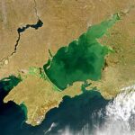 Azowskie morze NASA satelitarne