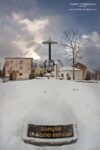 Drohobych monument angel battling for the will of Ukraine