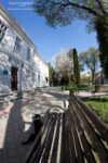 Drohobych street Shevchenko park spring